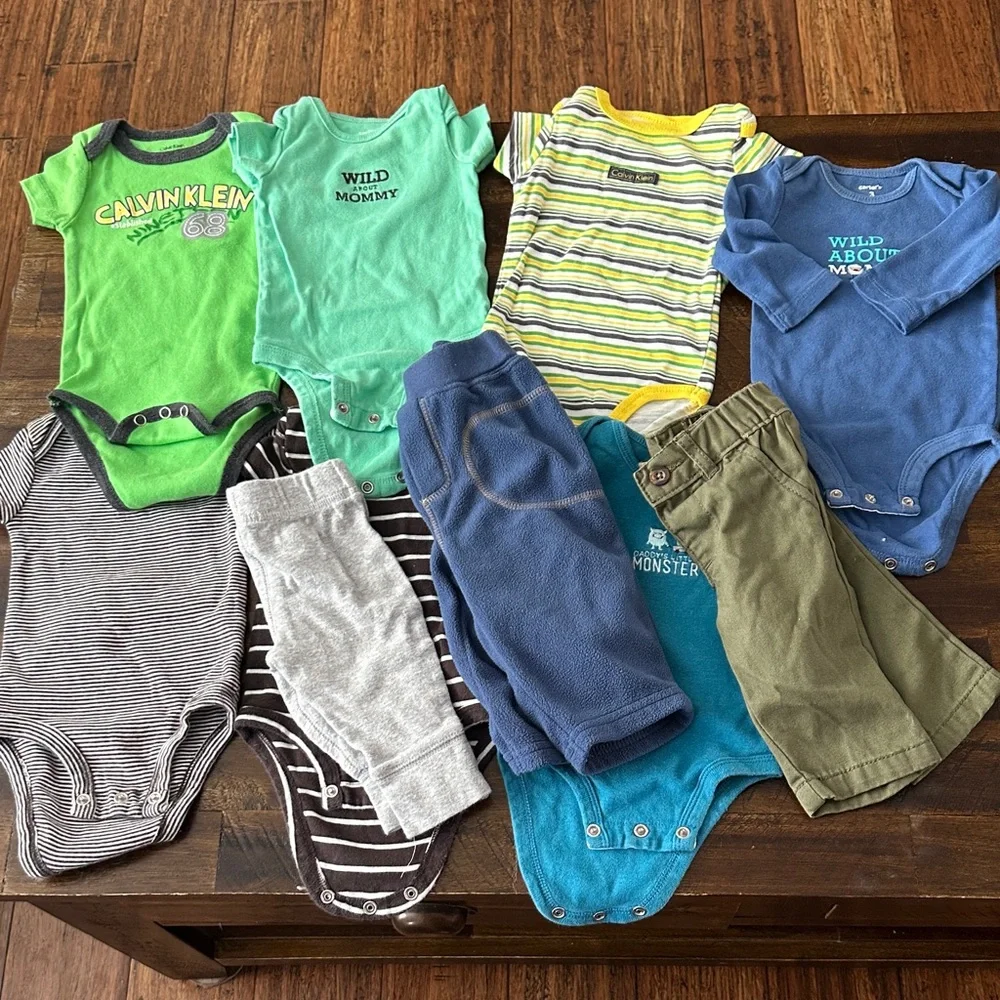 Lot Clothes Baby Size 3 Months